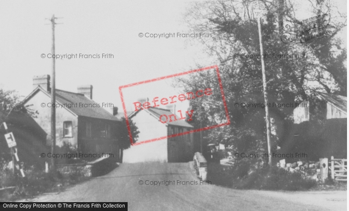 Photo of Llandybie, Station Road c.1955