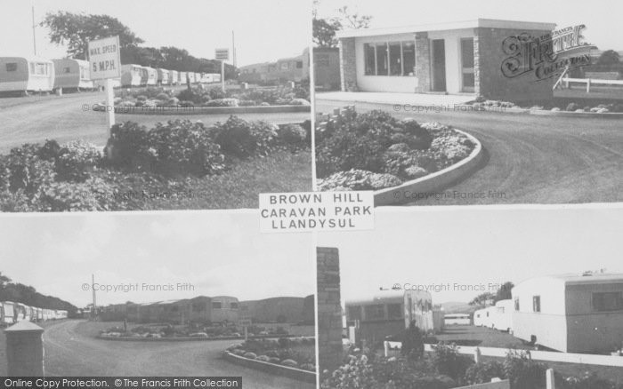 Photo of Llandysul, Brown Hill Caravan Park c.1960