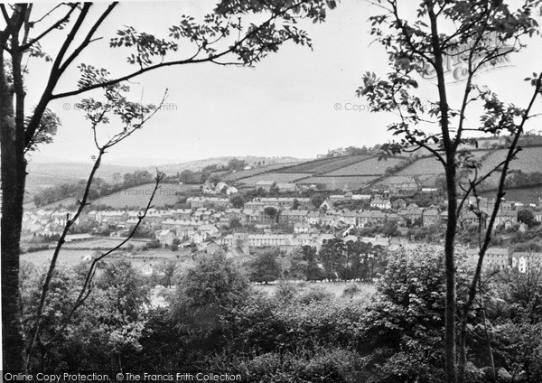 Photo of Llandysul, General View c.1955