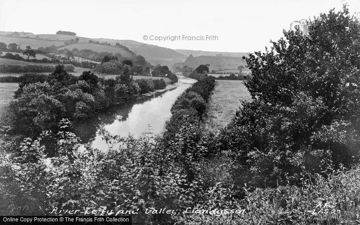 Photo of Llandysul, River Teify And Valley c.1955