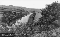 River Teify And Valley c.1955, Llandysul