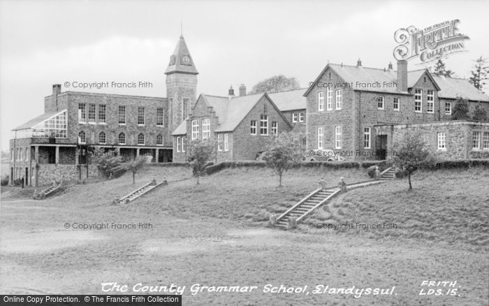 Photo of Llandysul, The County Grammar School c.1955
