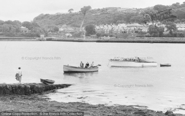 Photo of Llanedwen, Meeting The Ferry c.1955