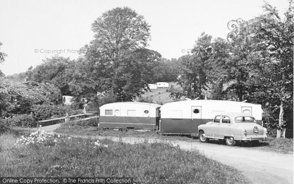 Photo of Llanedwen, Plas Coch Caravan Site c.1960