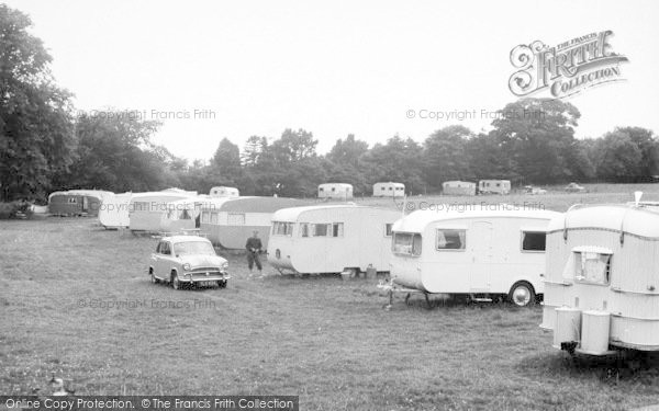 Photo of Llanedwen, Plas Coch Caravan Site c.1960