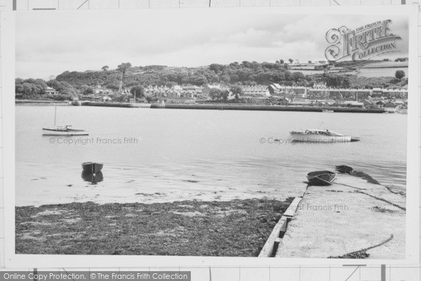 Photo of Llanedwen, Port Dinorwic From Moel Y Don c.1960