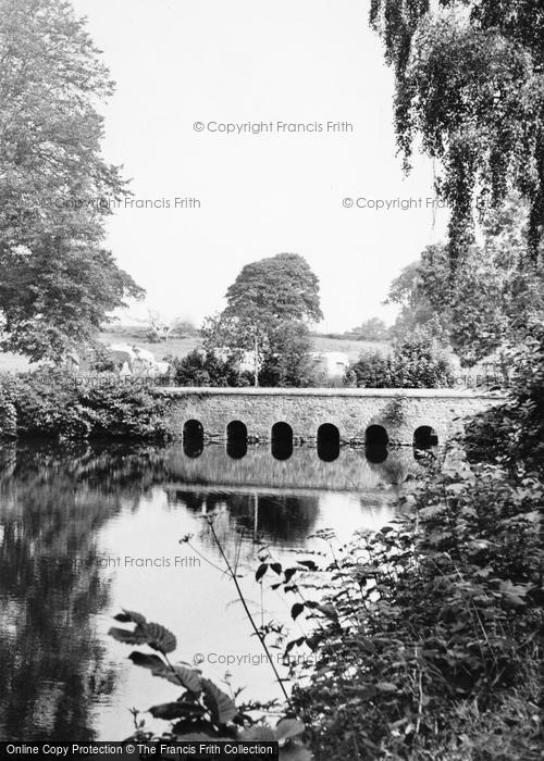 Photo of Llanedwen, The Bridge, Plas Coch Caravan Park c.1955