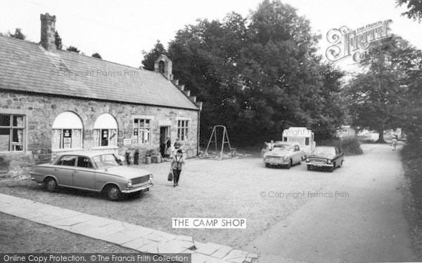 Photo of Llanedwen, The Camp Shop c.1960