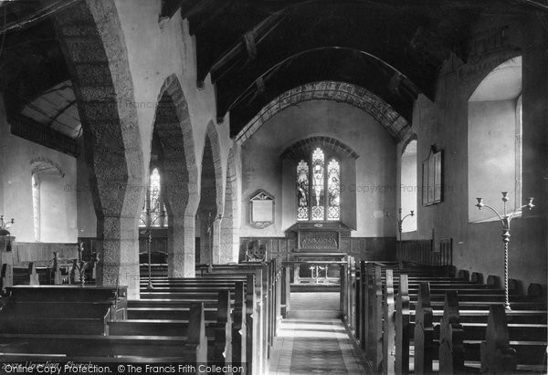 Photo of Llaneilian, Church Interior 1890