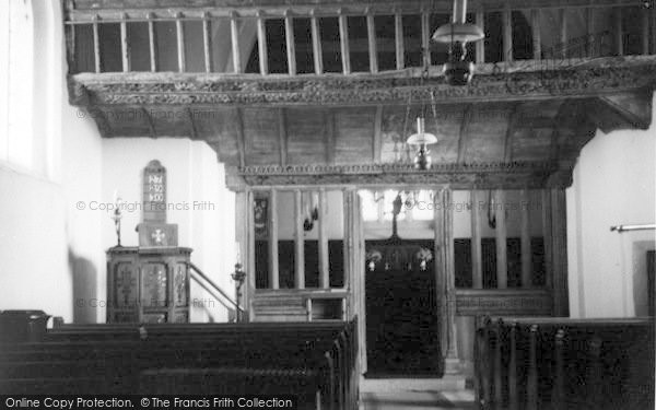 Photo of Llaneilian, Church Interior c.1950
