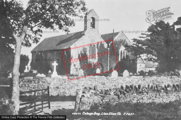 Photo of Llanelian Yn Rhos, Church 1900