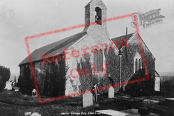 Llanelian-Yn-Rhos, Church 1900, Llanelian Yn-Rhôs