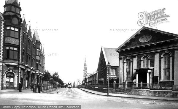Photo of Llanelli, Greenfield Road 1896