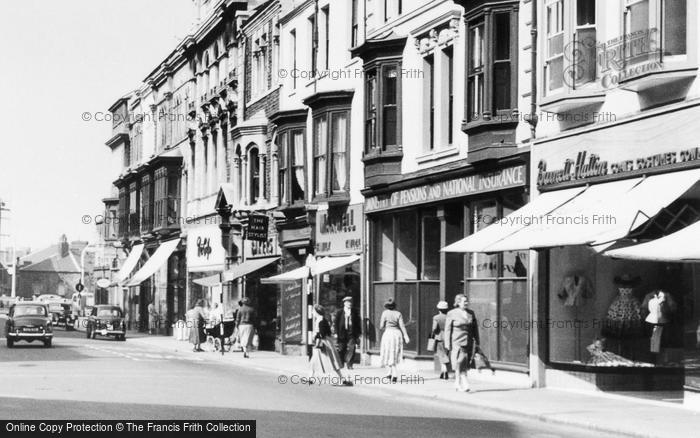Photo of Llanelli, Shopping On Stepney Street 1957