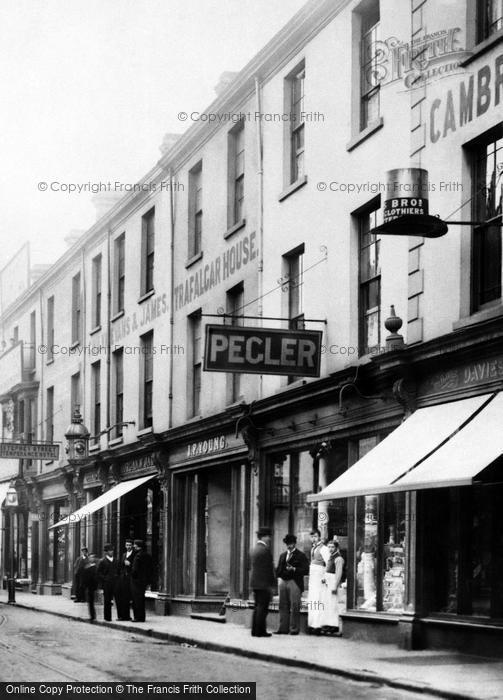 Photo of Llanelli, Stepney Street 1896