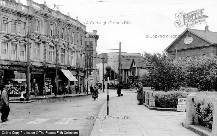 Photo of Llanelli, Stepney Street c.1955