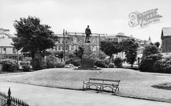 Town Hall Gardens c.1955, Llanelli