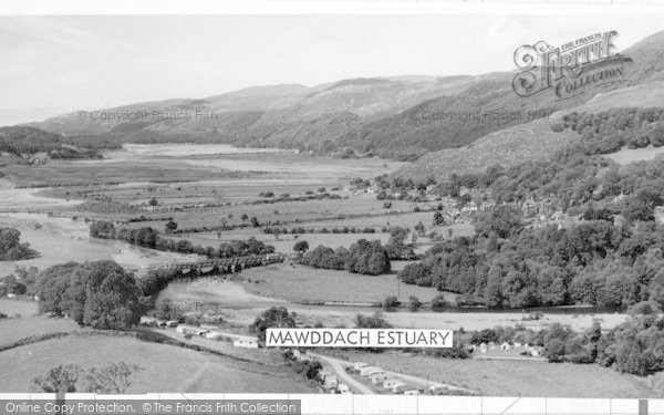 Photo of Llanelltyd, Mawddach Estuary And Vanner Farm c.1960