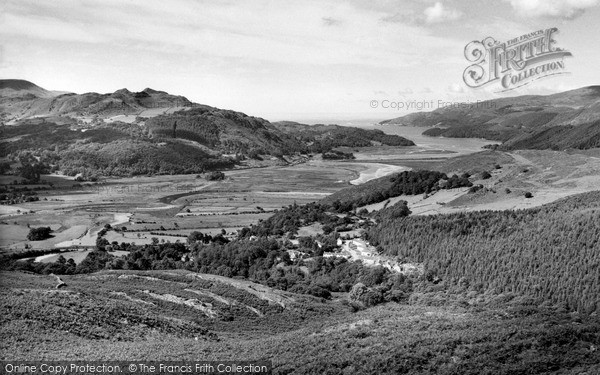 Photo of Llanelltyd, Mawddach Estuary From Precipice Walk c.1960