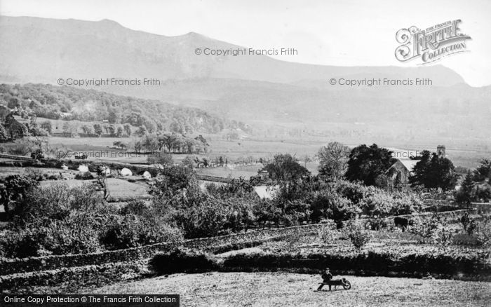 Photo of Llanelltyd, The Bridge And Cader Range c.1875