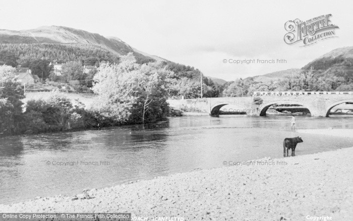 Photo of Llanelltyd, The Bridge And River Mawddach c.1960