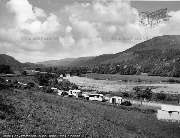 Photo of Llanelltyd, The River Mawddach And Bridge c.1955