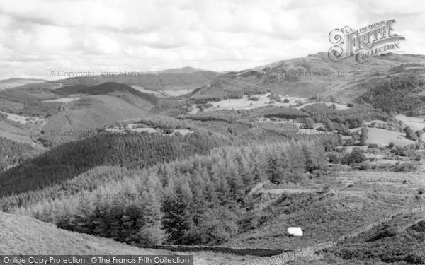 Photo of Llanelltyd, View From Precipice Walk c.1960
