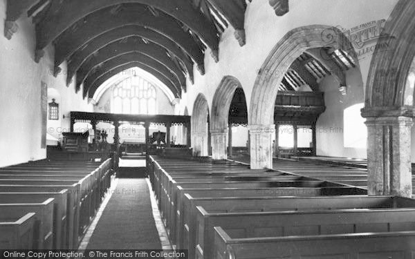 Photo of Llanengan, Church Interior c.1955