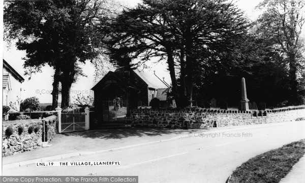 Photo of Llanerfyl, St Erfyl's Church c.1955