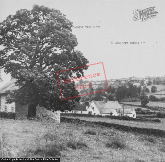 Photo of Llanerfyl, The Village c.1955