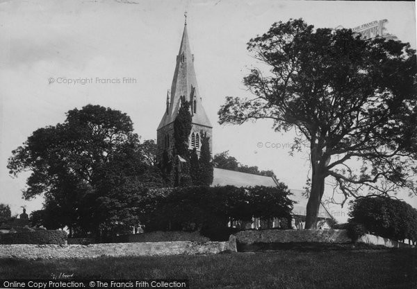 Photo of Llanfaes, The Church 1890
