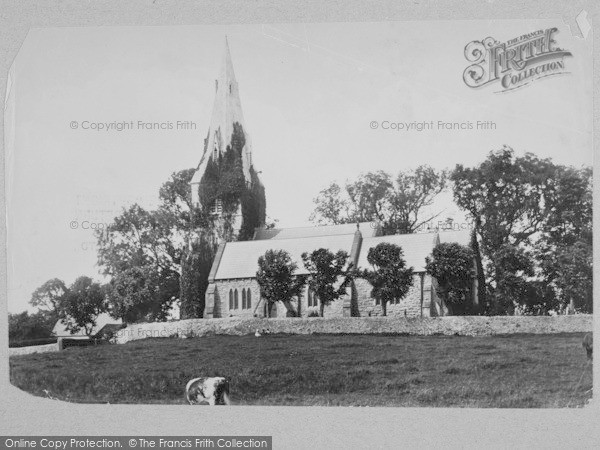 Photo of Llanfaes, The Church 1897