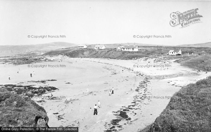 Photo of Llanfaethlu, Borthwen Beach c.1955