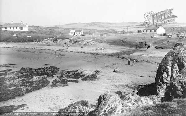 Photo of Llanfaethlu, Borthwen Beach c.1955