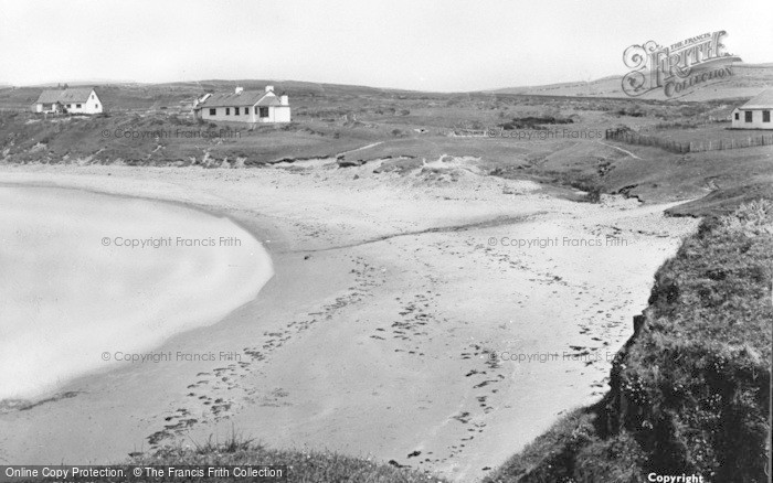 Photo of Llanfaethlu, Borthwen Beach c.1955