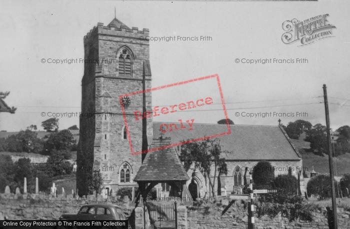 Photo of Llanfair Caereinion, The Church c.1955