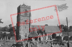 The Church c.1955, Llanfair Caereinion