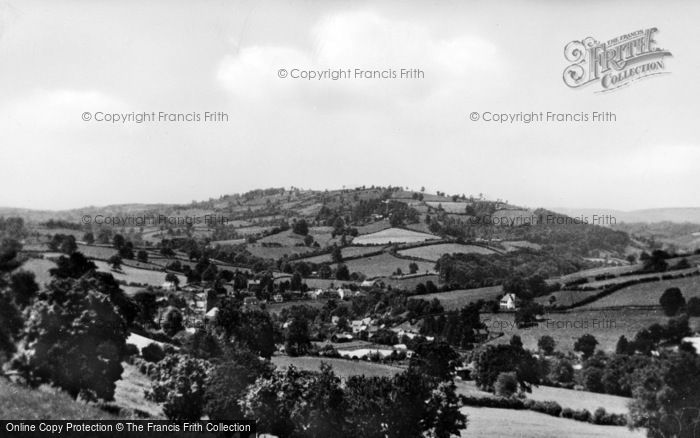 Photo of Llanfair Caereinion, View From Pear Tree Hill c.1935