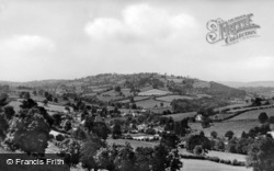View From Pear Tree Hill c.1935, Llanfair Caereinion