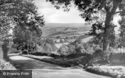 View From The Gibbet c.1955, Llanfair Caereinion