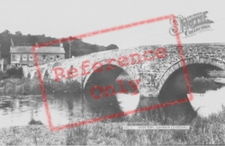 Pont Llanfair And River Teifi c.1955, Llanfair Clydogau