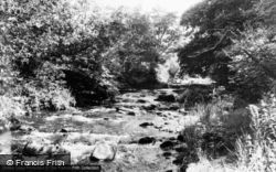 River Clywedog c.1955, Llanfair Clydogau