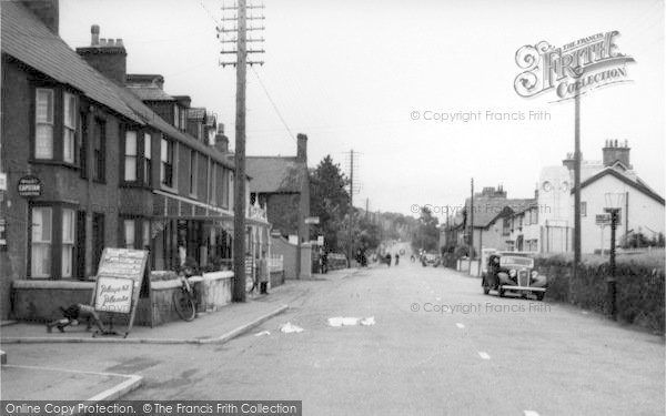 Photo of Llanfair Pwllgwyngyll, Holyhead Road c.1950