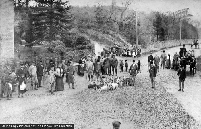 Photo of Llanfair Pwllgwyngyll, The Anglesey Hunt c.1900