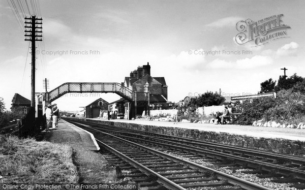 Photo of Llanfair Pwllgwyngyll, The Railway Station c.1965
