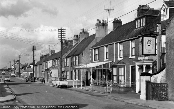Photo of Llanfair Pwllgwyngyll, The Village c.1961