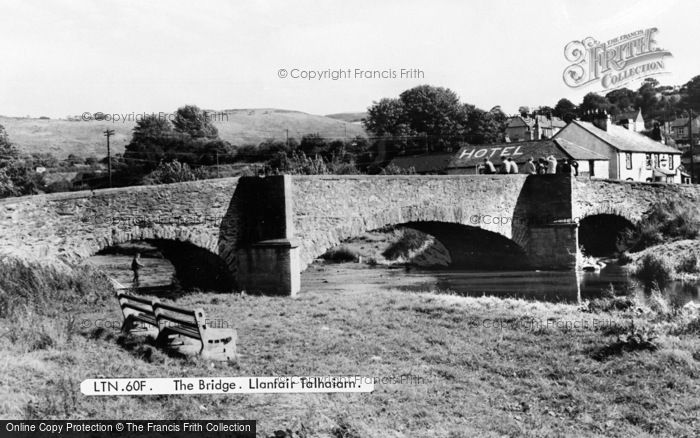 Photo of Llanfair Talhaiarn, The Bridge c.1955