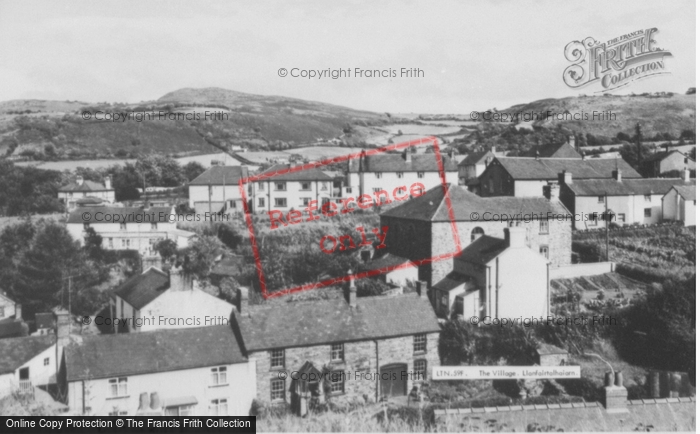 Photo of Llanfair Talhaiarn, The Village c.1950