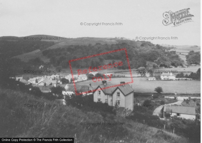 Photo of Llanfair Talhaiarn, View From Glasfryn Hill c.1950