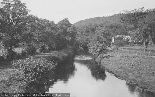 Photo of Llanfair Talhaiarn, View From The Old Bridge c.1936